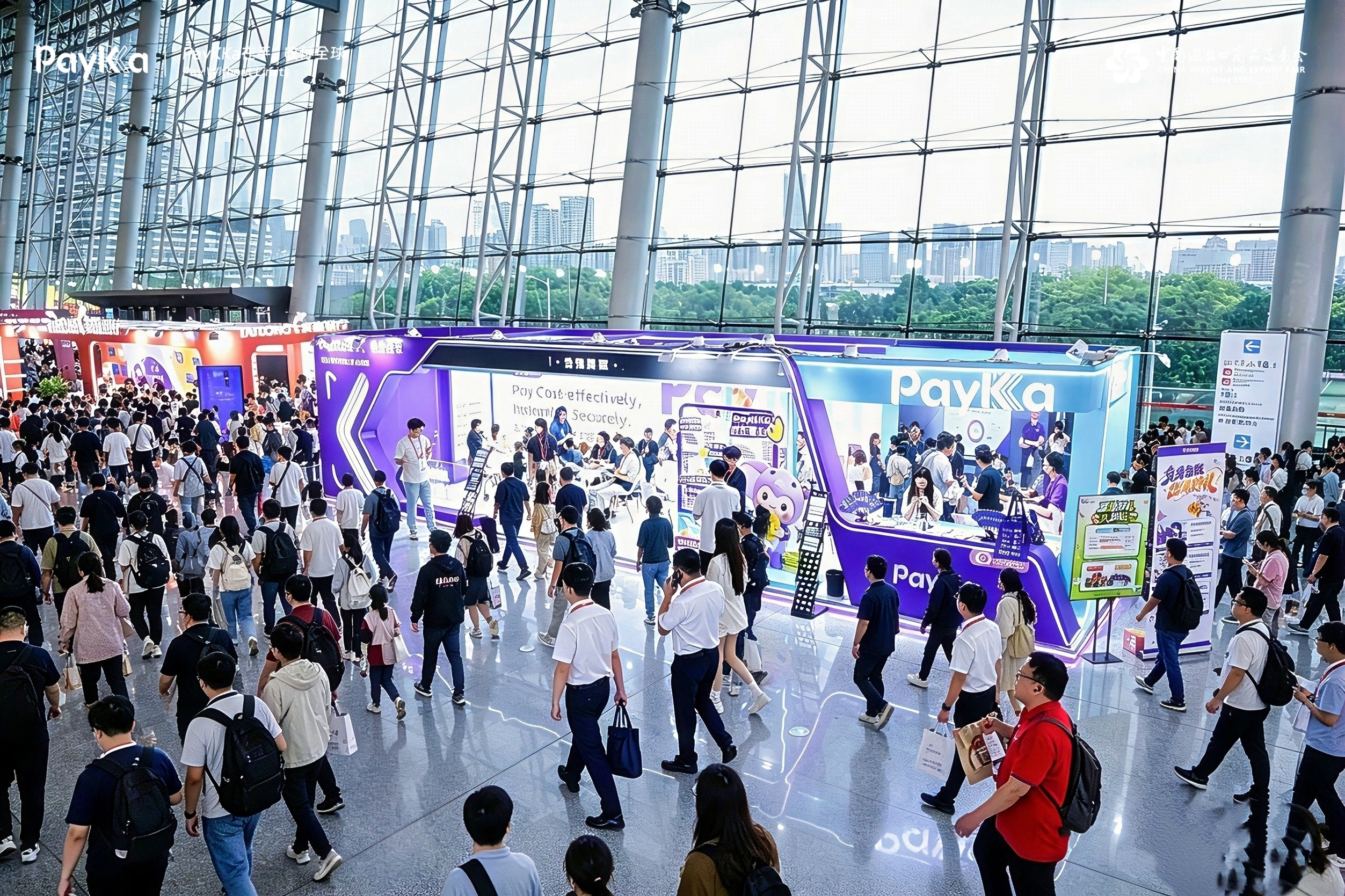 聚焦139届广交会:PayKKa三维赋能,破解跨境支付困局